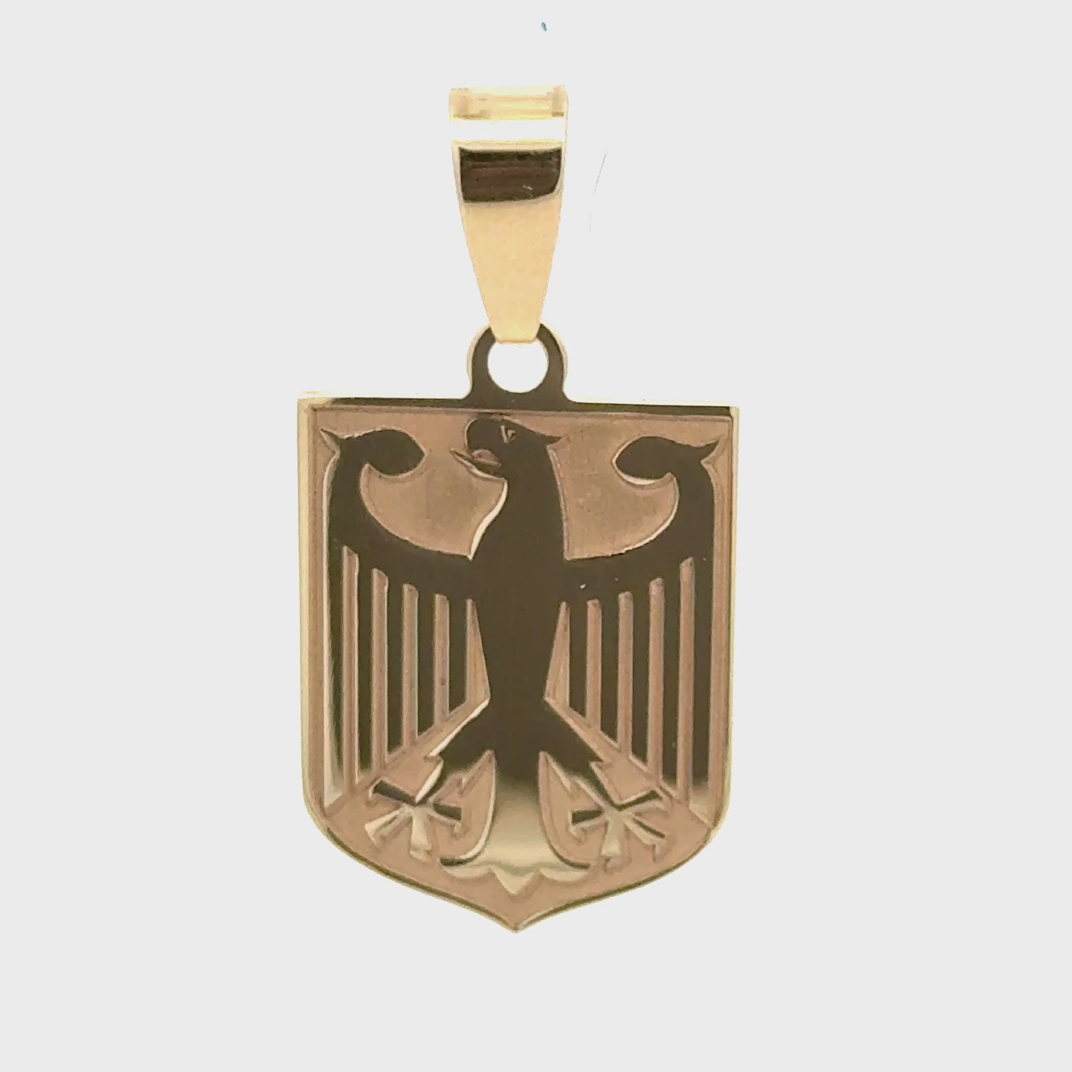 Deutschland Adler (3.5 cm) 14 kt (585 Gold)