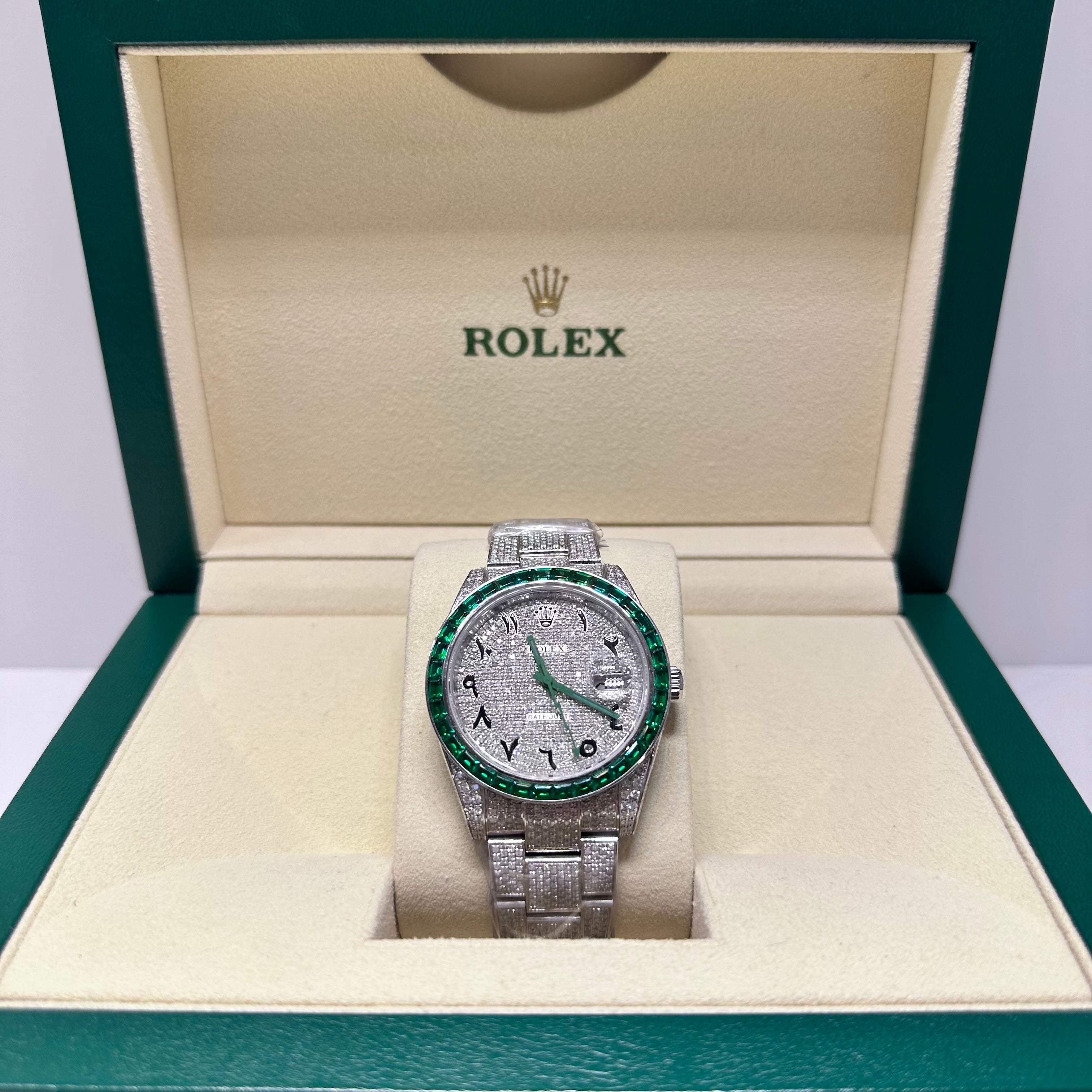 Rolex Datejust ICED OUT / Ref.: 126300 / BJ: 2024