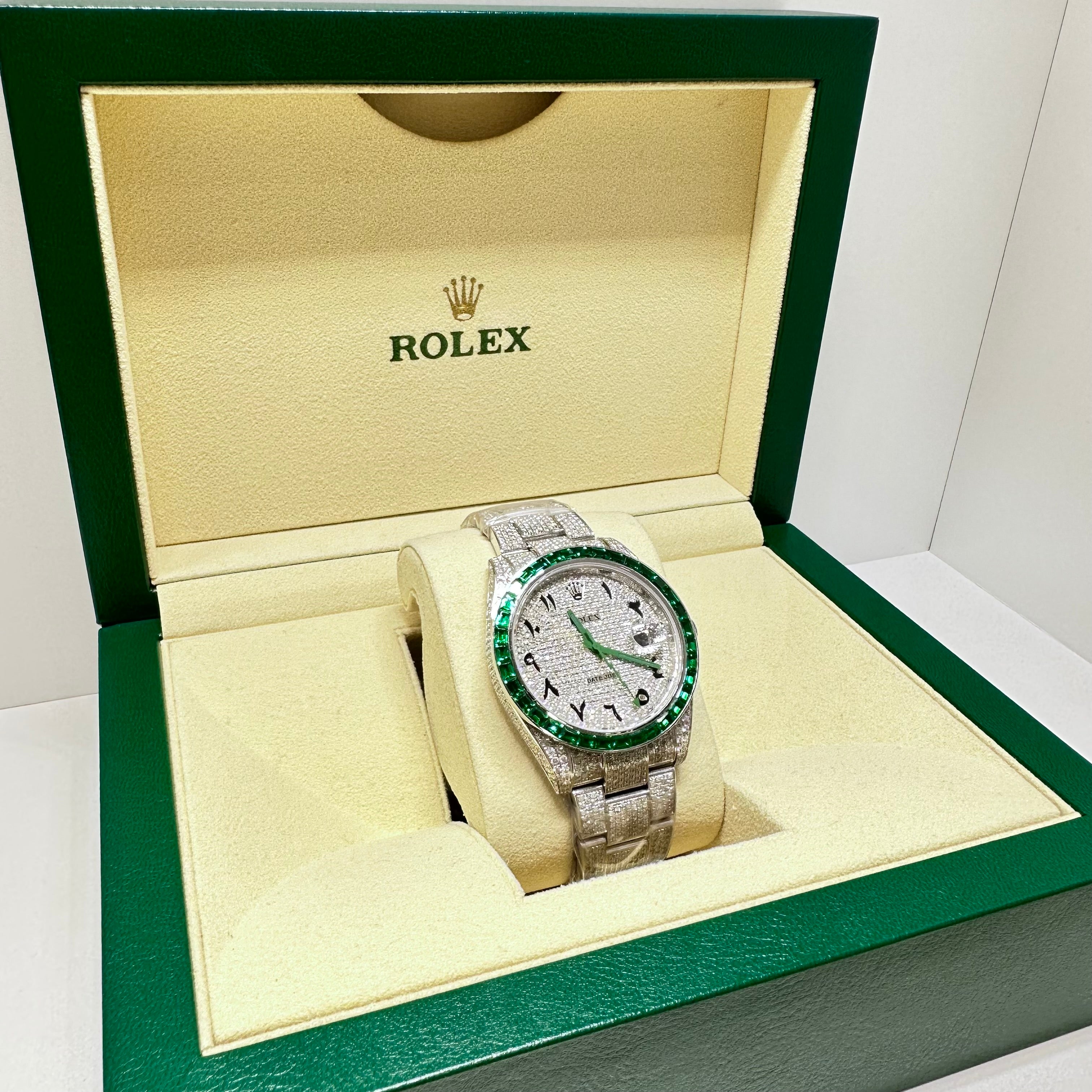 Rolex Datejust ICED OUT / Ref.: 126300 / BJ: 2024