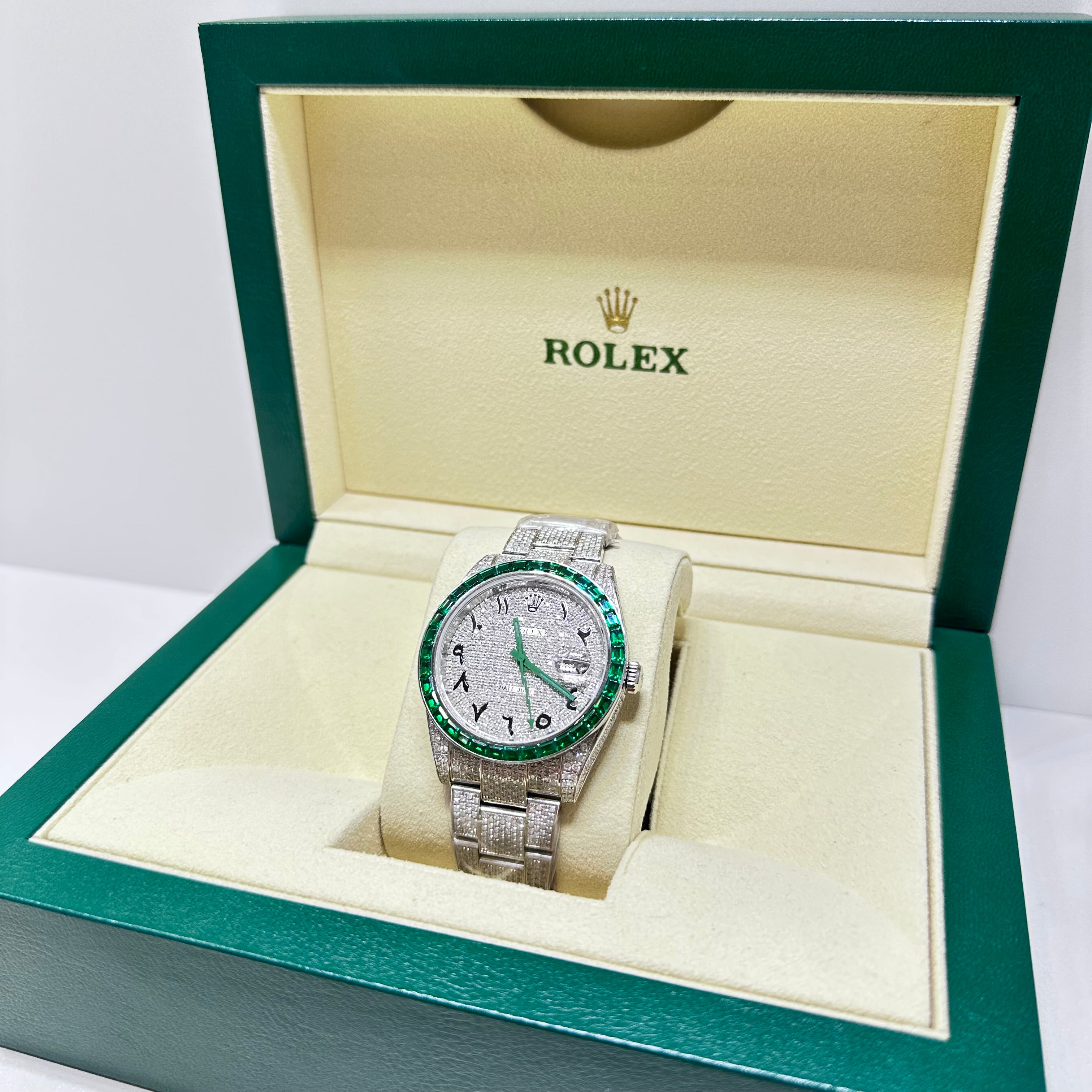 Rolex Datejust ICED OUT / Ref.: 126300 / BJ: 2024