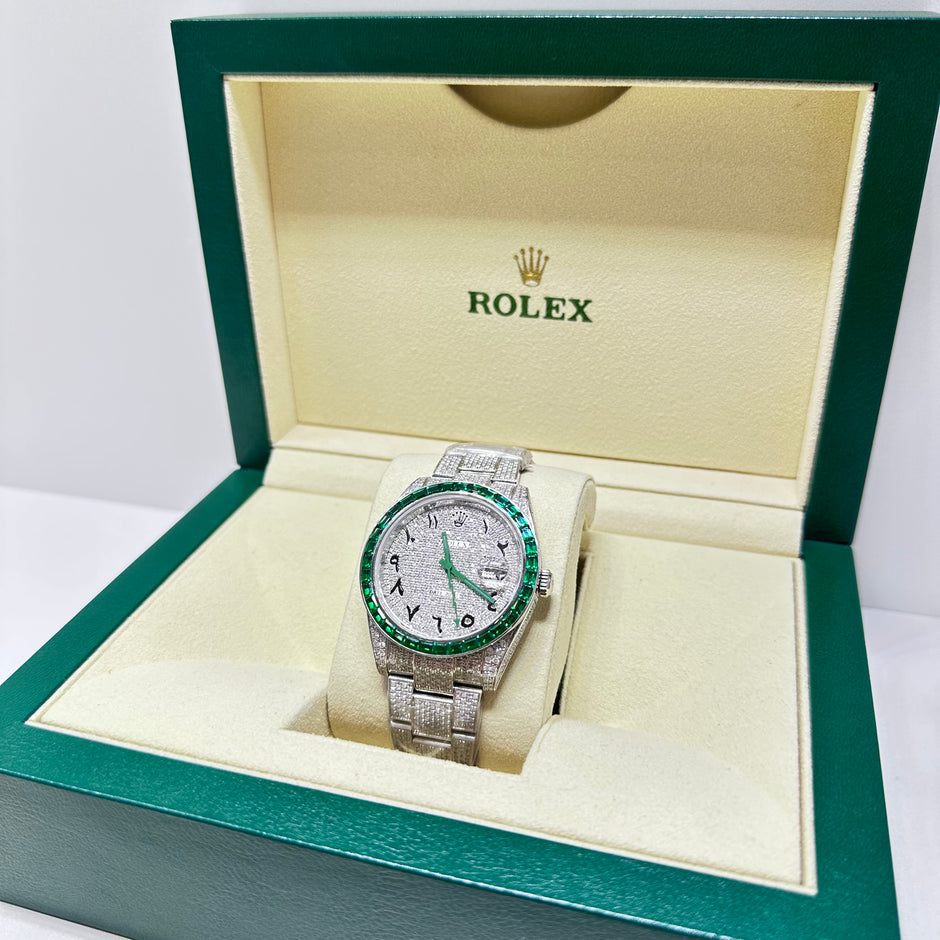 Rolex Datejust ICED OUT / Ref.: 126300 / BJ: 2024