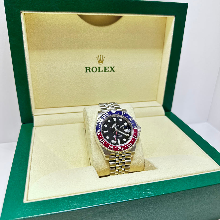 Rolex GMT Master II PEPSI / Ref.: 126710BL / BJ: 2019 / Lc100