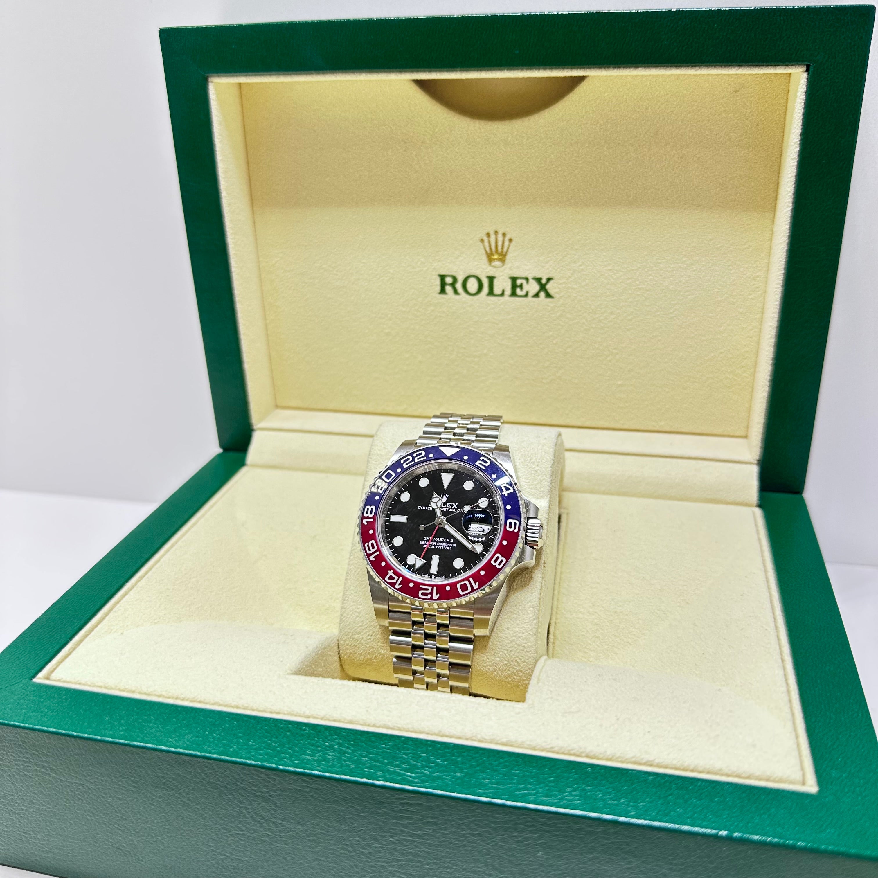 Rolex GMT Master II PEPSI / Ref.: 126710BL / BJ: 2019 / Lc100