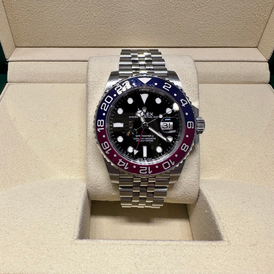 Rolex GMT Master II PEPSI / Ref.: 126710BL / BJ: 2019 / Lc100