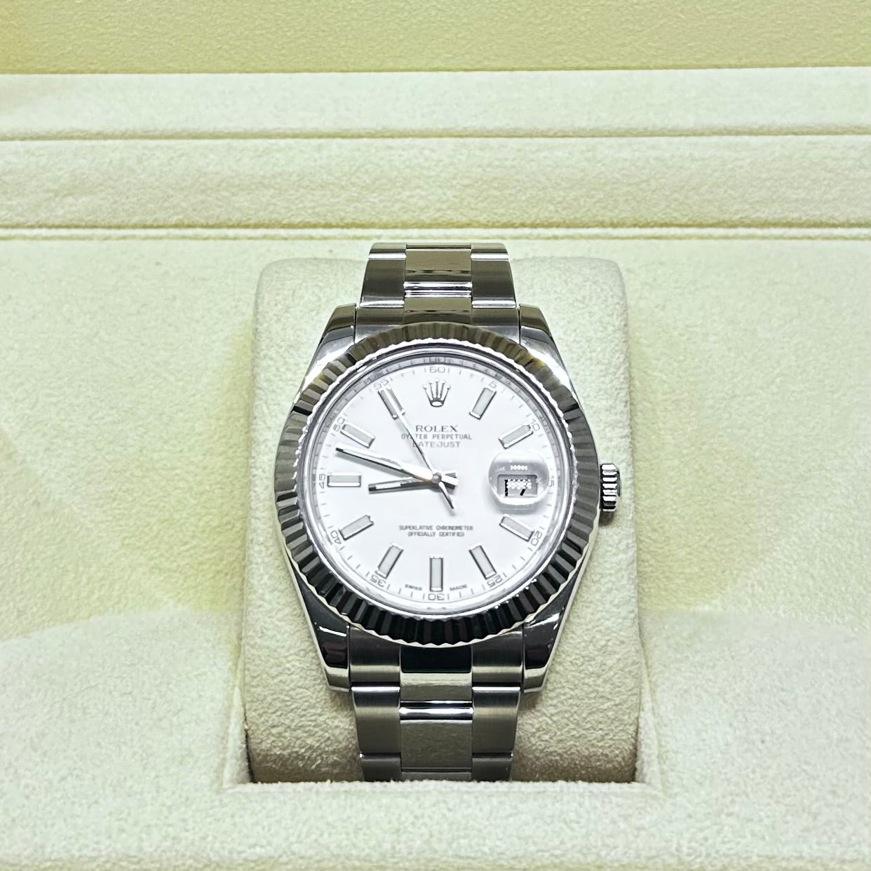 Rolex Datejust / Ref.: 116334 / BJ: 2016