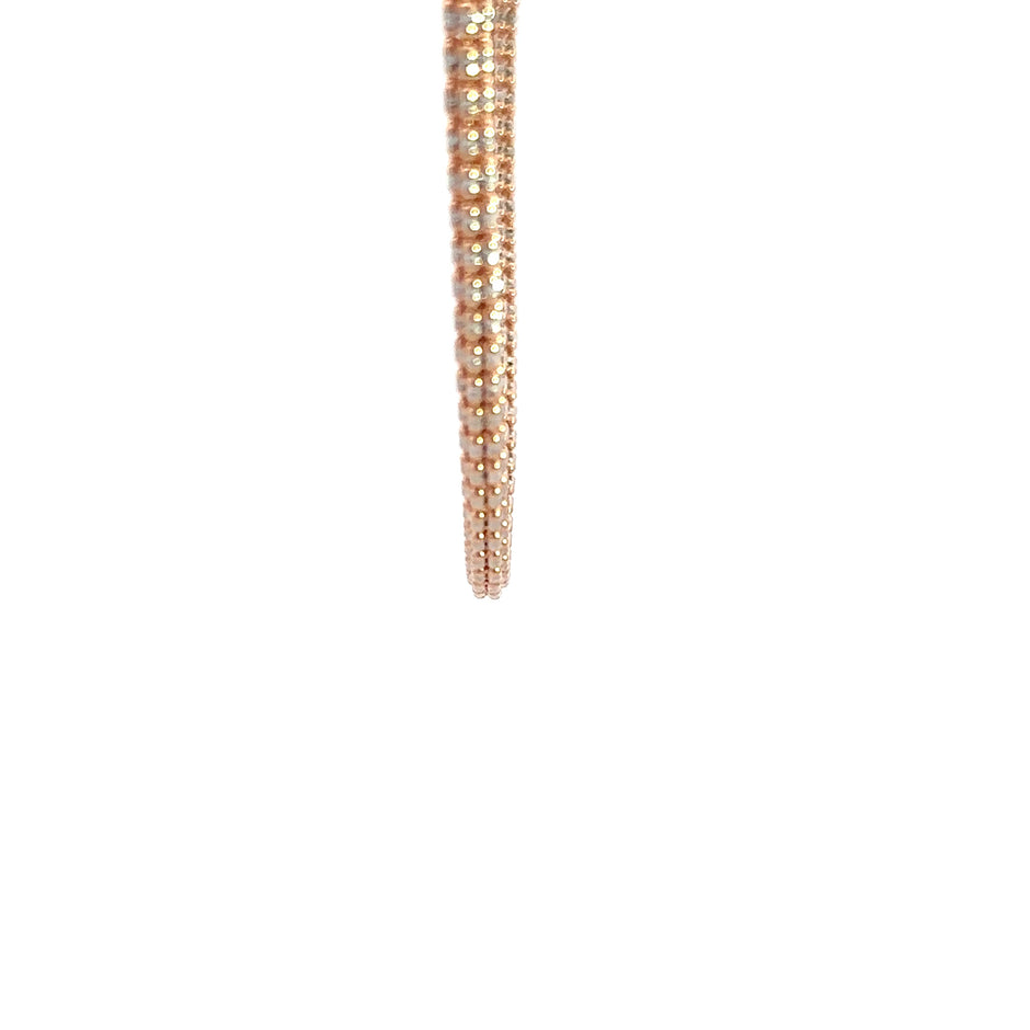 Iced Chain (4mm) 14kt (585 Roségold)
