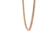 Iced Chain (4mm) 14kt (585 Roségold)