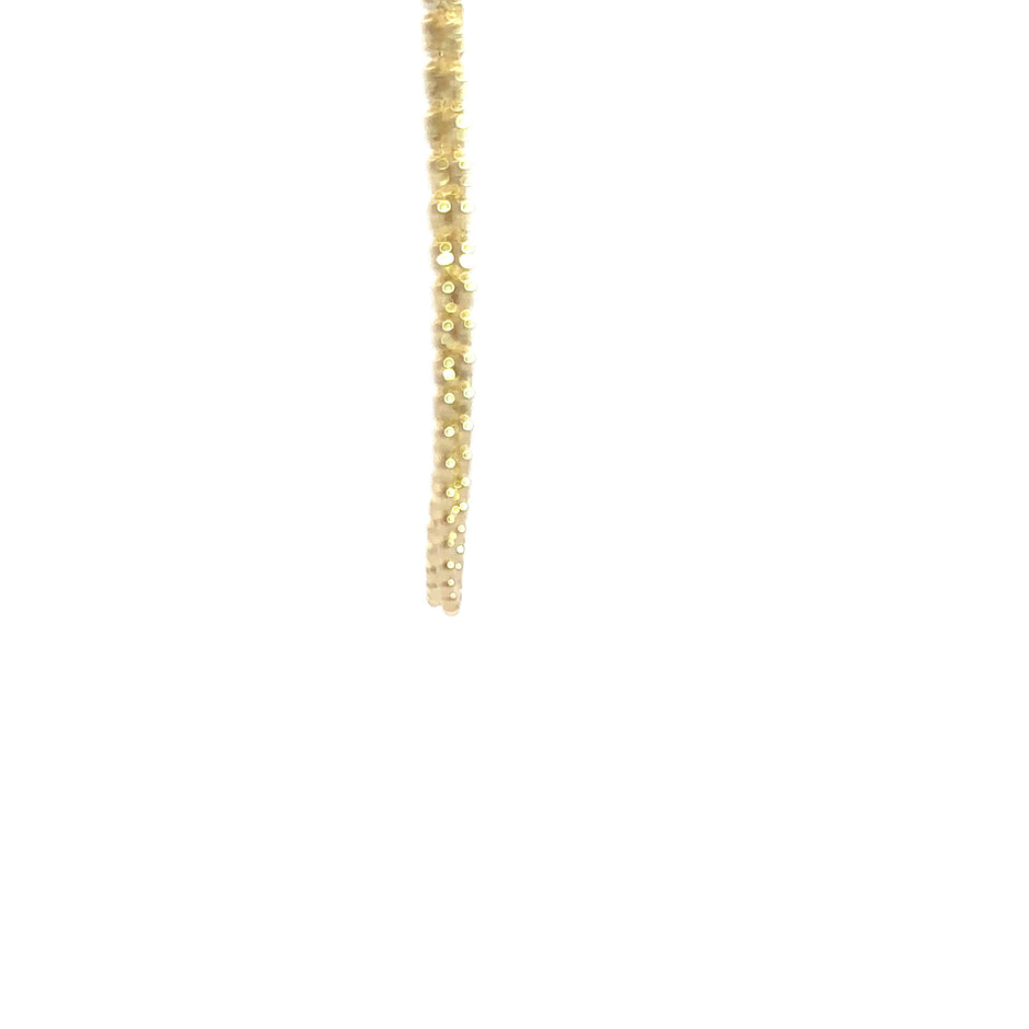 Iced Chain (3mm) 14kt (585 Gelbgold)