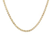 Iced Chain (3mm) 14kt (585 Gelbgold / Weißgold)