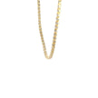 Iced Chain (3mm) 14kt (585 Gelbgold / Weißgold)