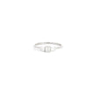 Damen Diamantenring 18kt (750 Weißgold)