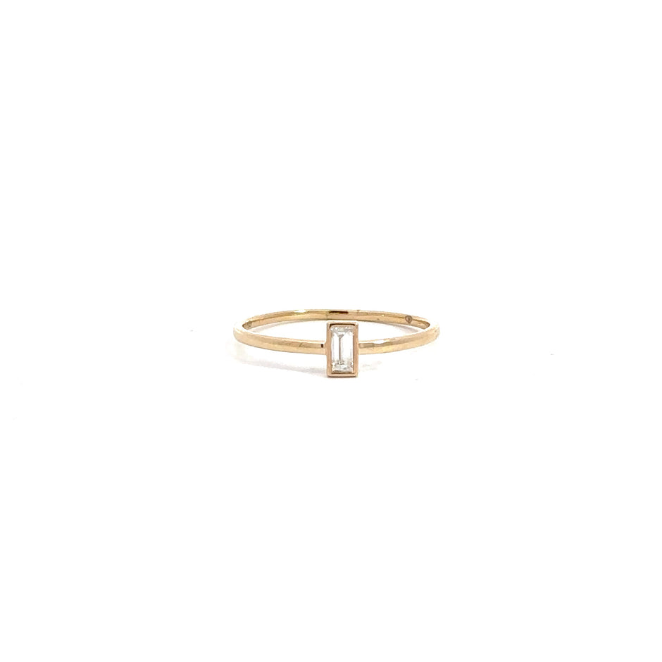 Damen Diamantenring 18kt (750 Gelbgold)