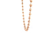 Kugelkette - diamantisiert (4mm) 14kt (585 Roségold)