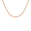 Kugelkette - diamantisiert (4mm) 14kt (585 Roségold)