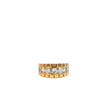 Präsidenten Diamantring Herren - 18 kt (750 Gelbgold) - breit
