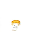 Präsidenten Diamantring Herren - 18 kt (750 Gelbgold) - schmal
