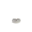 Präsidenten Diamantring Herren - 18 kt (750 Weißgold) - breit