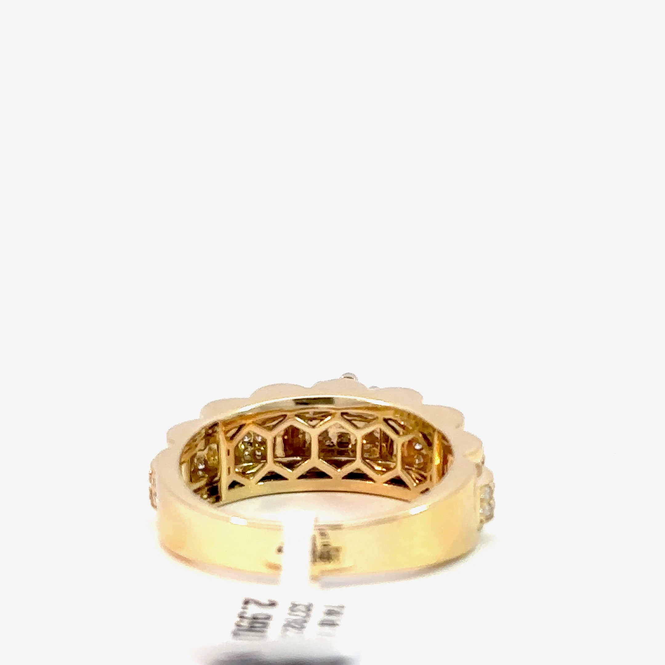 Kronenring Herren - 14 kt (585 Gelbgold) - schmal