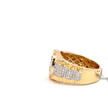 Kronenring Herren - 18 kt (750 Gelbgold) - breit