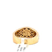 Kronenring Herren - 18 kt (750 Gelbgold) - schmal