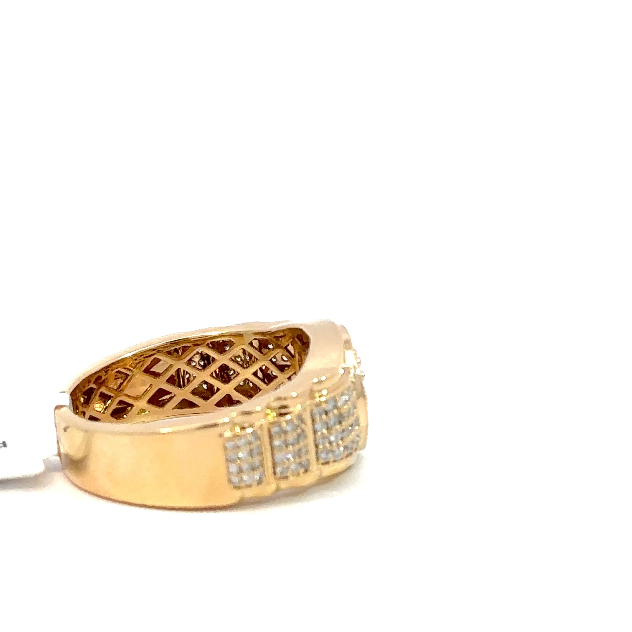 Kronenring Herren - 18 kt (750 Gelbgold) - schmal