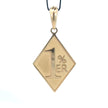 1%er - Anhänger - 14 kt (585 Gold) - groß
