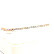 Tennis Armband - 14 kt (585 Gelbgold) - Labordiamanten