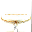 Tennis Armband - 14 kt (585 Gelbgold) - Labordiamanten