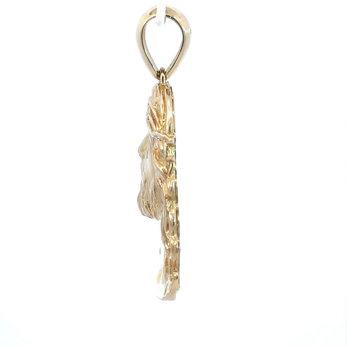 Jesus-Anhänger - 14kt Gelbgold (585 Gold)