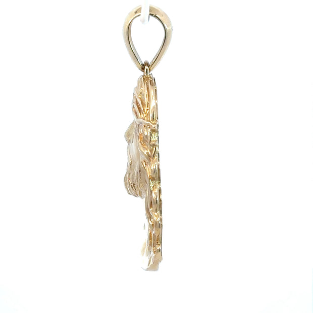 Jesus-Anhänger - 14kt Gelbgold (585 Gold)