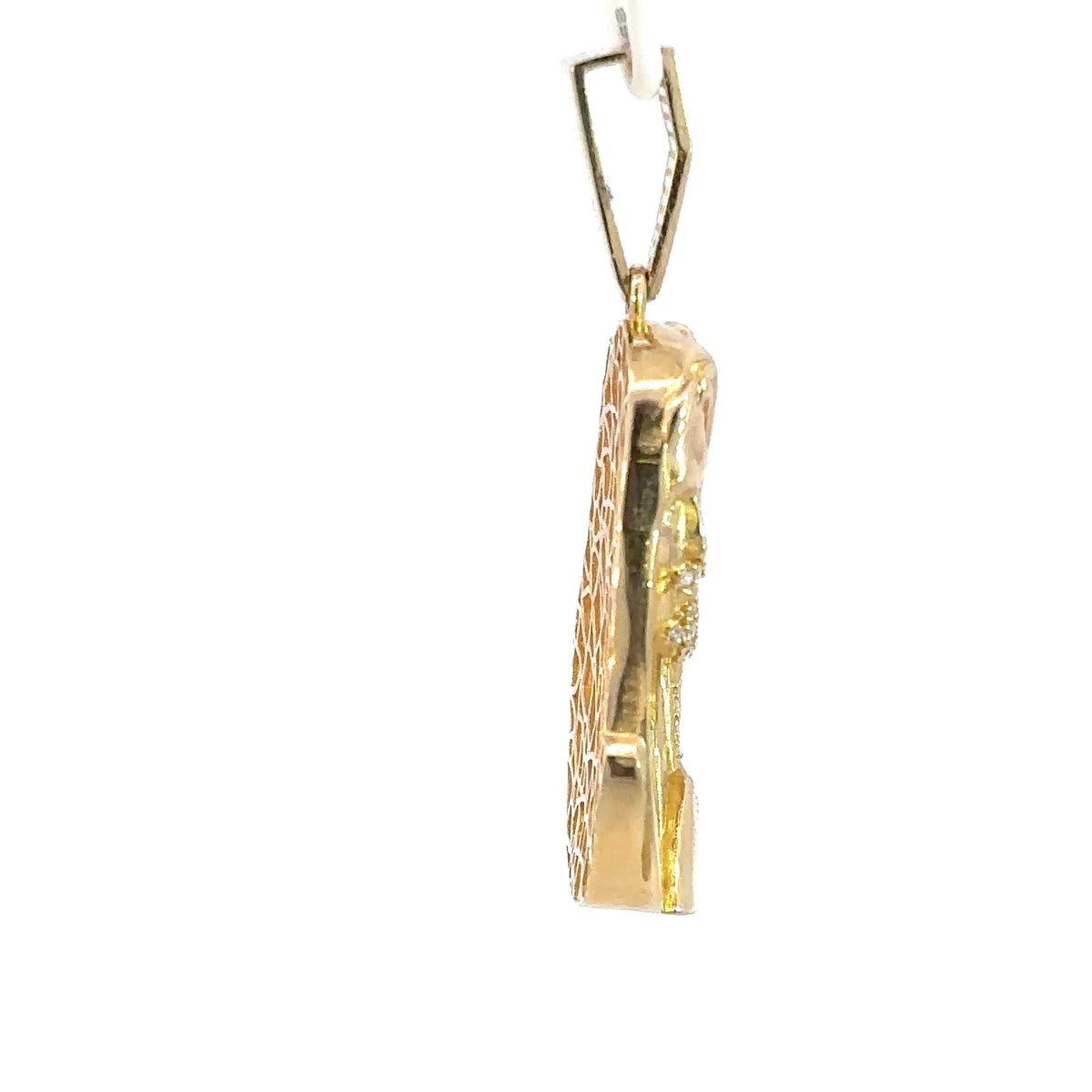 Jesus-Anhänger „Der Gute Hirte“ - 14kt Gelbgold (585 Gold)