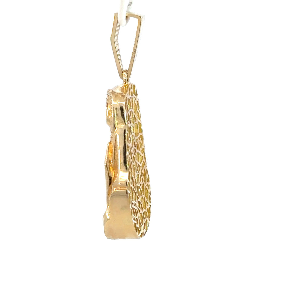 Jesus-Anhänger „Der Gute Hirte“ - 14kt Gelbgold (585 Gold)