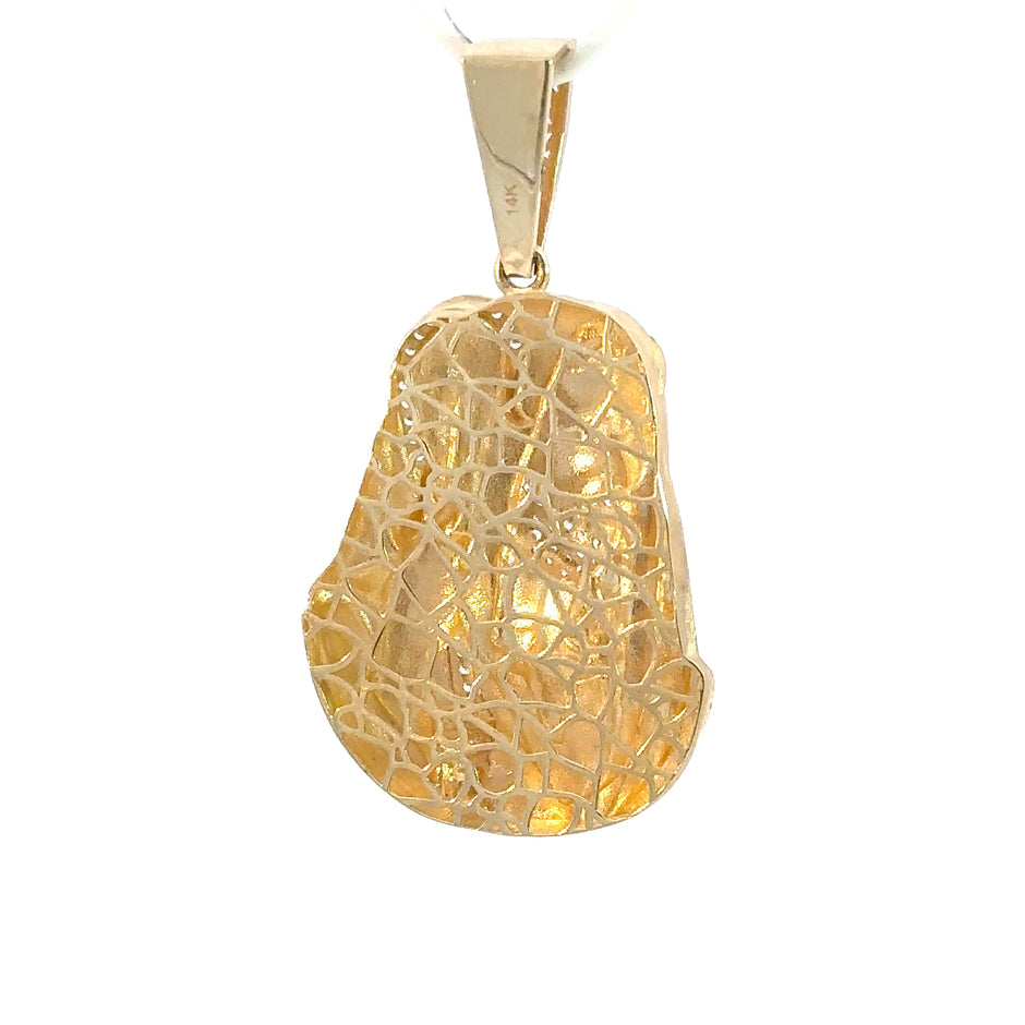 Jesus-Anhänger „Der Gute Hirte“ - 14kt Gelbgold (585 Gold)