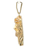 Jesus-Anhänger mit Dornenkrone - 14kt Gelbgold (585 Gold)