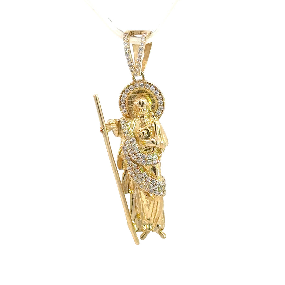 Judas Thaddäus-Anhänger - 14kt Gelbgold (585 Gold)