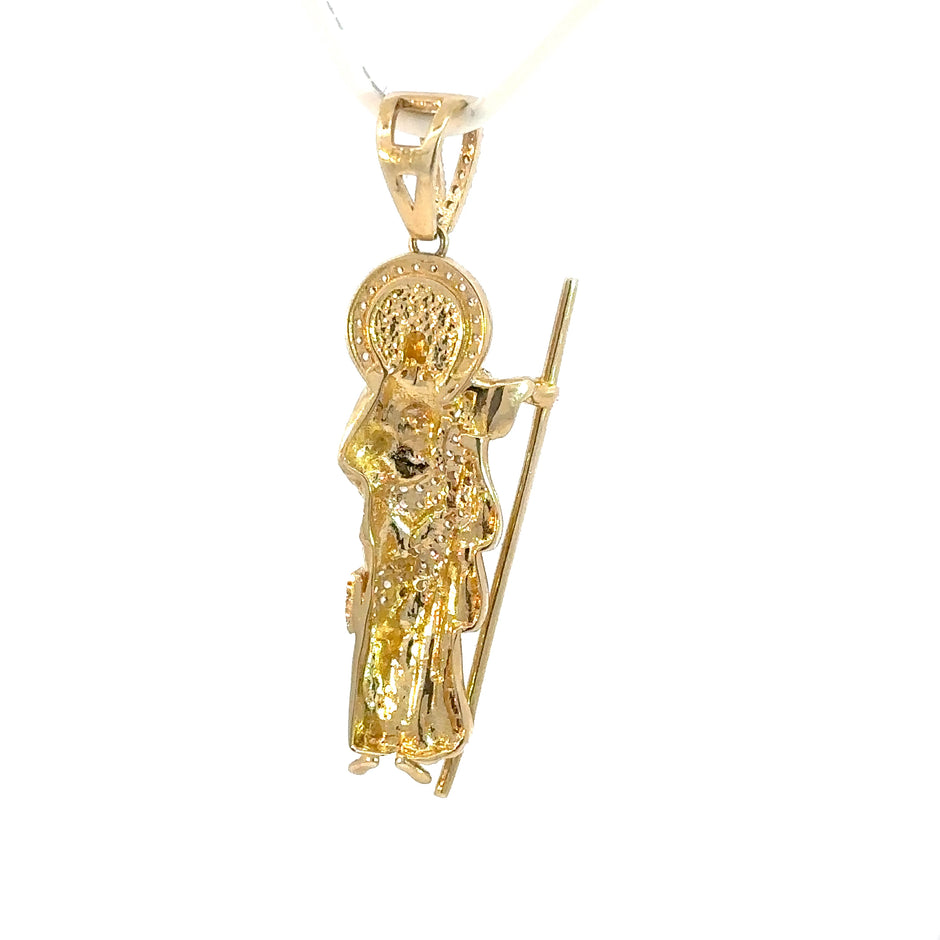 Judas Thaddäus-Anhänger - 14kt Gelbgold (585 Gold)