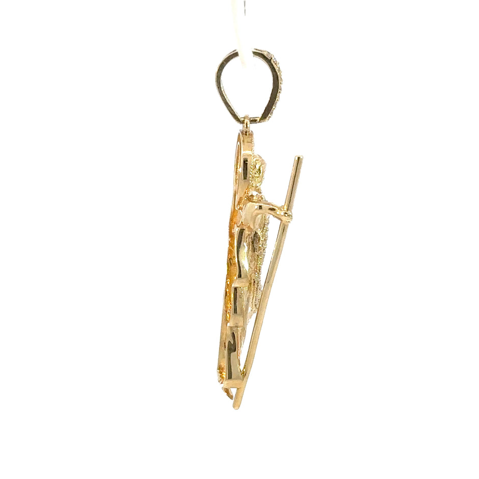 Judas Thaddäus-Anhänger - 14kt Gelbgold (585 Gold)