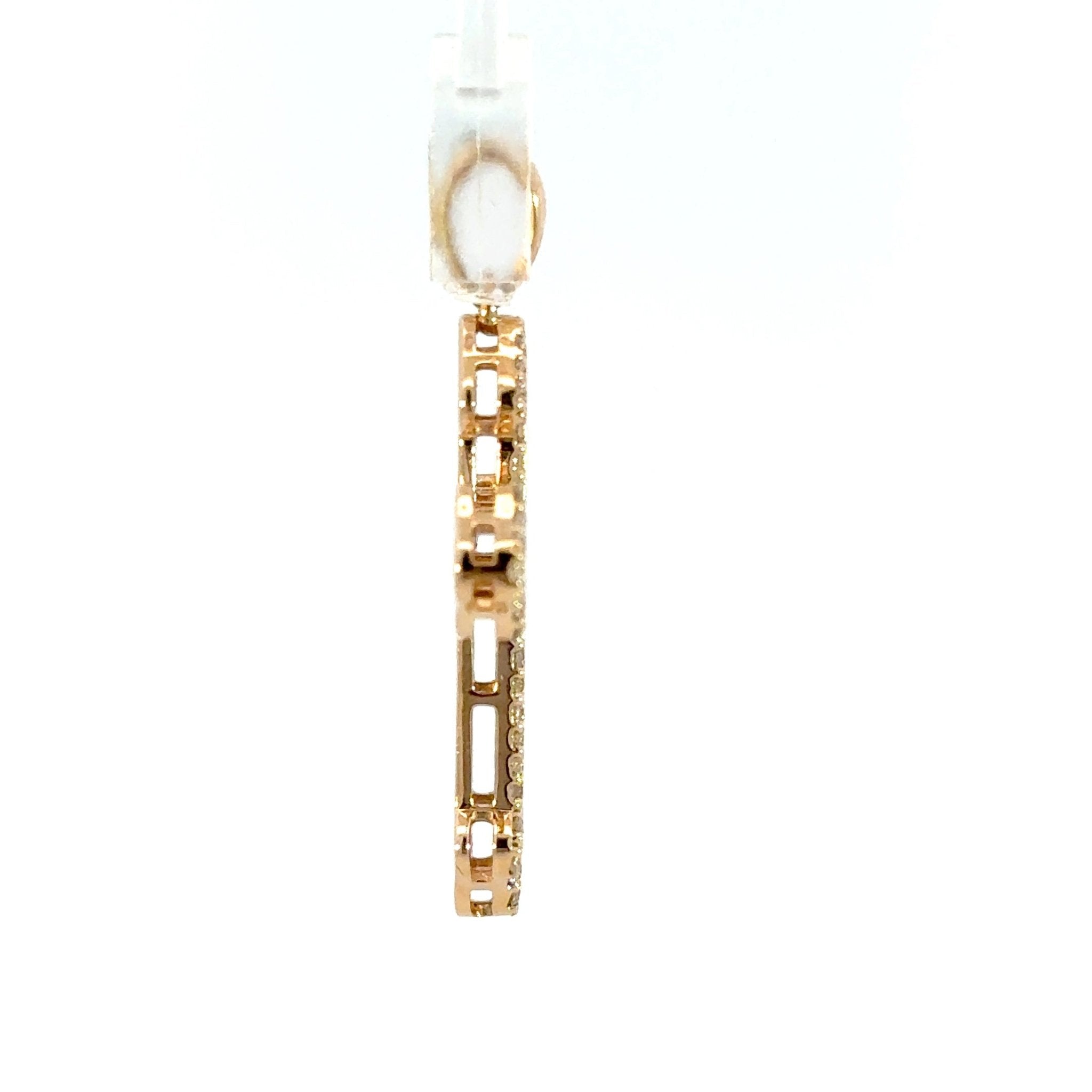 Baverly Small Diamantkreuz Gelbgold 18kt (750 Gold) - Juwelier BenjaminBaverly Small Diamantkreuz Gelbgold 18kt (750 Gold)