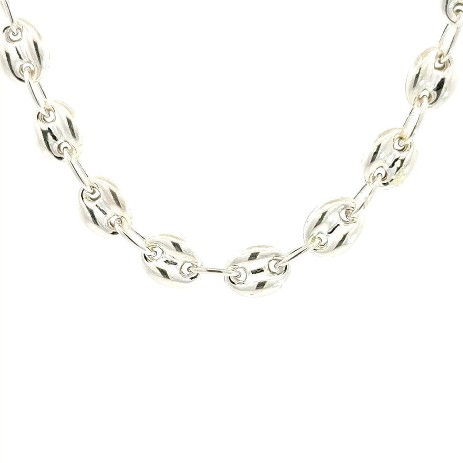 Bohnenkette Silber 7mm - Juwelier BenjaminBohnenkette Silber 7mm