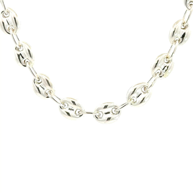 Bohnenkette Silber 7mm - Juwelier BenjaminBohnenkette Silber 7mm