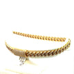 Cuban Chain Iced Out - 7 mm - 18 kt (750 Gelbgold) - Juwelier BenjaminCuban Chain Iced Out - 7 mm - 18 kt (750 Gelbgold)