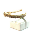 Cuban Chain Iced Out - 9.5 mm - 14 kt (585 Gelbgold) - Juwelier BenjaminCuban Chain Iced Out - 9.5 mm - 14 kt (585 Gelbgold)