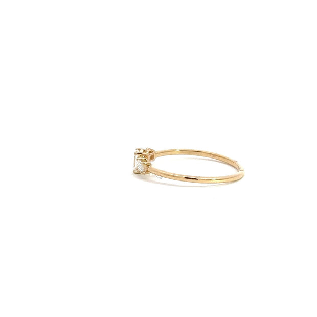 Damen Diamantenring 18kt (750 Gelbgold) - Juwelier BenjaminDamen Diamantenring 18kt (750 Gelbgold)