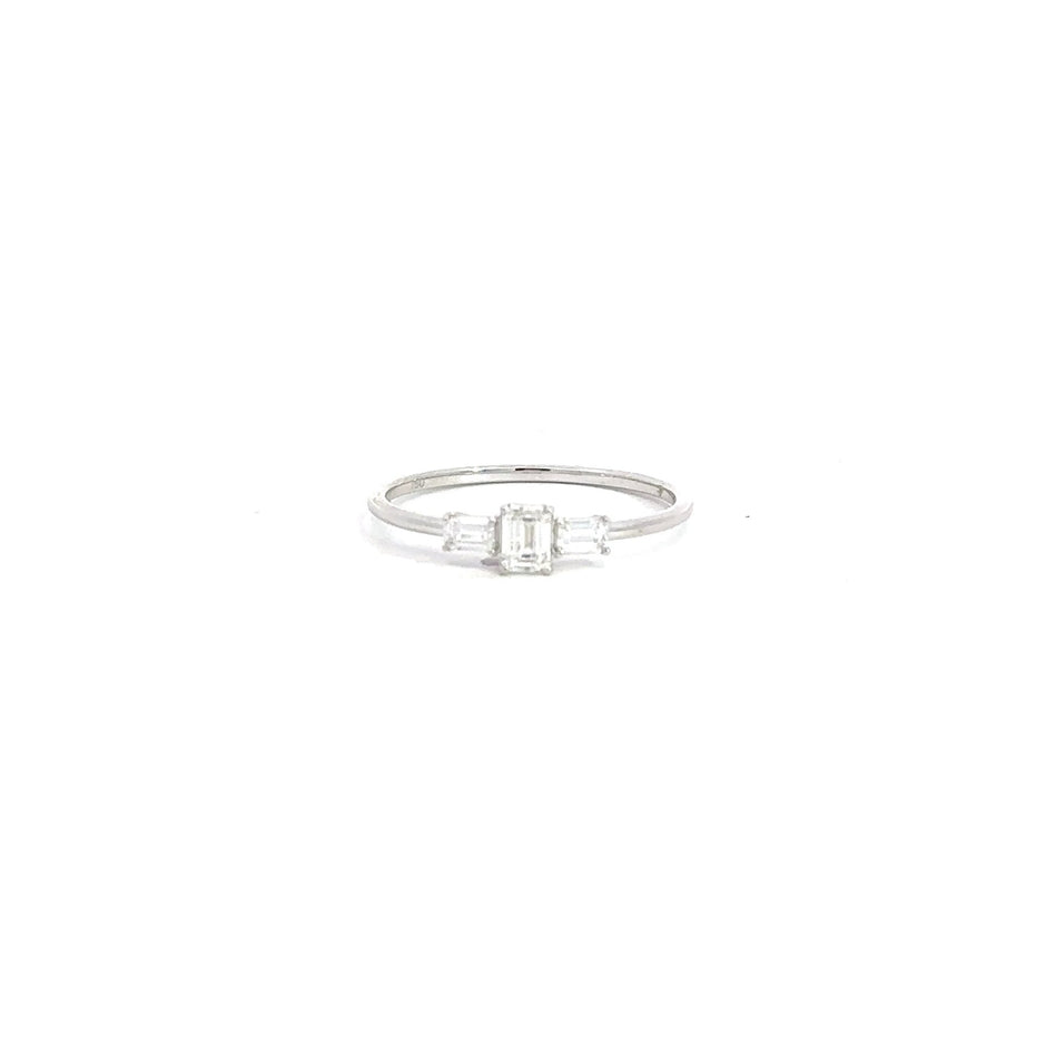 Damen Diamantenring 18kt (750 Weißgold) - Juwelier BenjaminDamen Diamantenring 18kt (750 Weißgold)