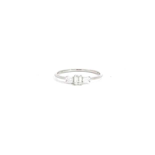 Damen Diamantenring 18kt (750 Weißgold) - Juwelier BenjaminDamen Diamantenring 18kt (750 Weißgold)