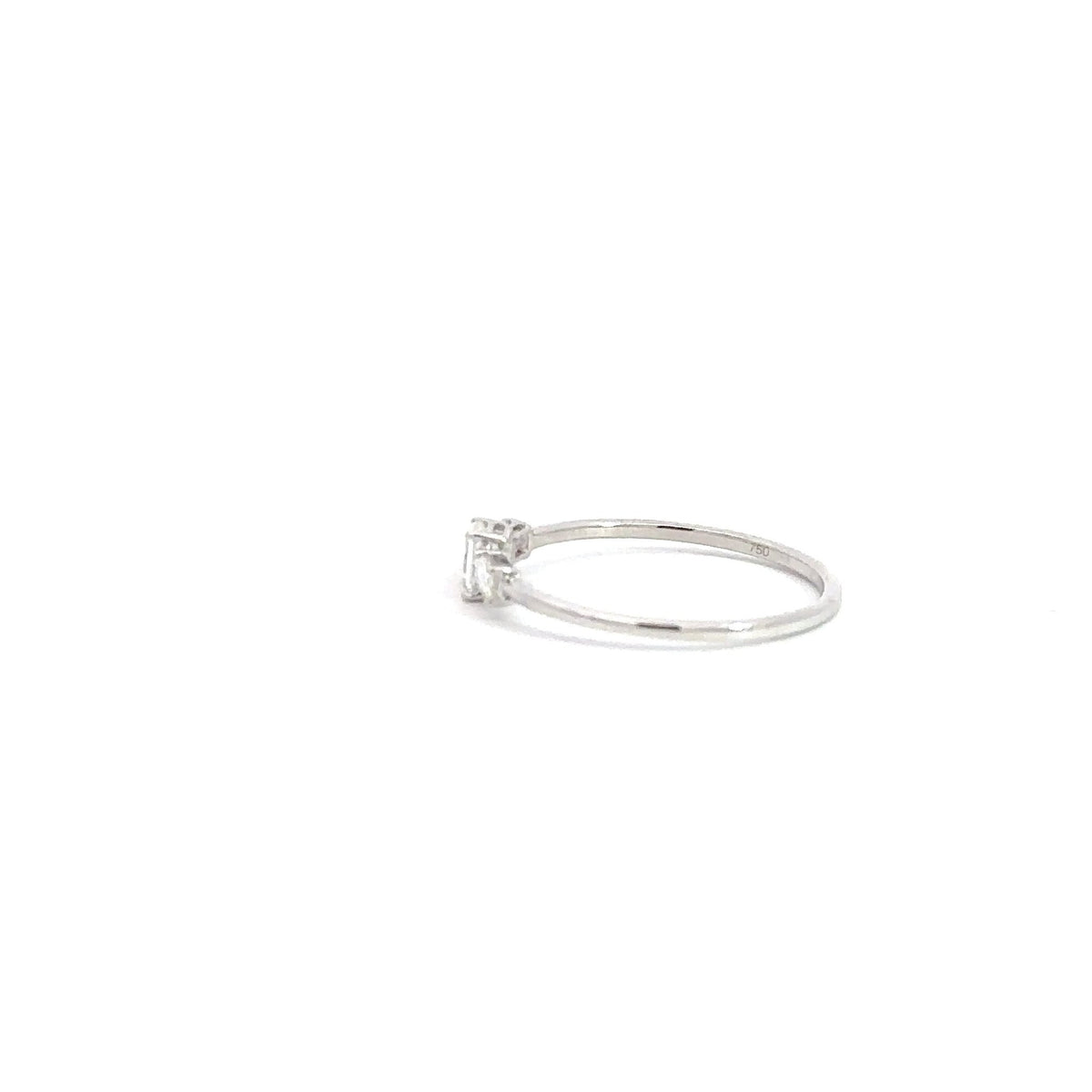 Damen Diamantenring 18kt (750 Weißgold) - Juwelier BenjaminDamen Diamantenring 18kt (750 Weißgold)