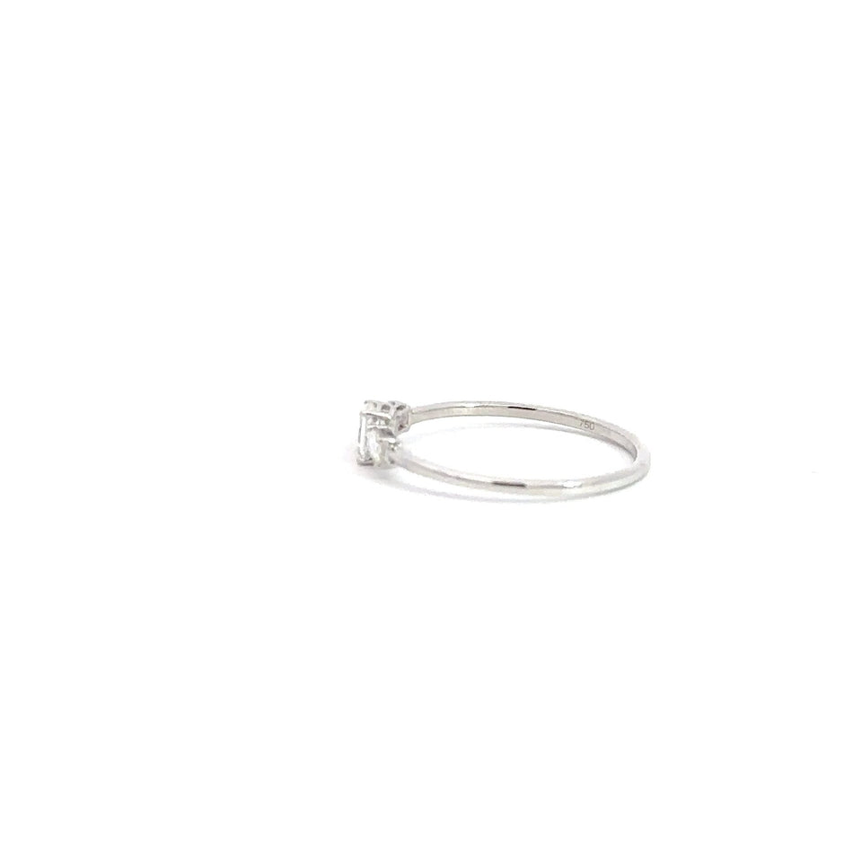 Damen Diamantenring 18kt (750 Weißgold) - Juwelier BenjaminDamen Diamantenring 18kt (750 Weißgold)