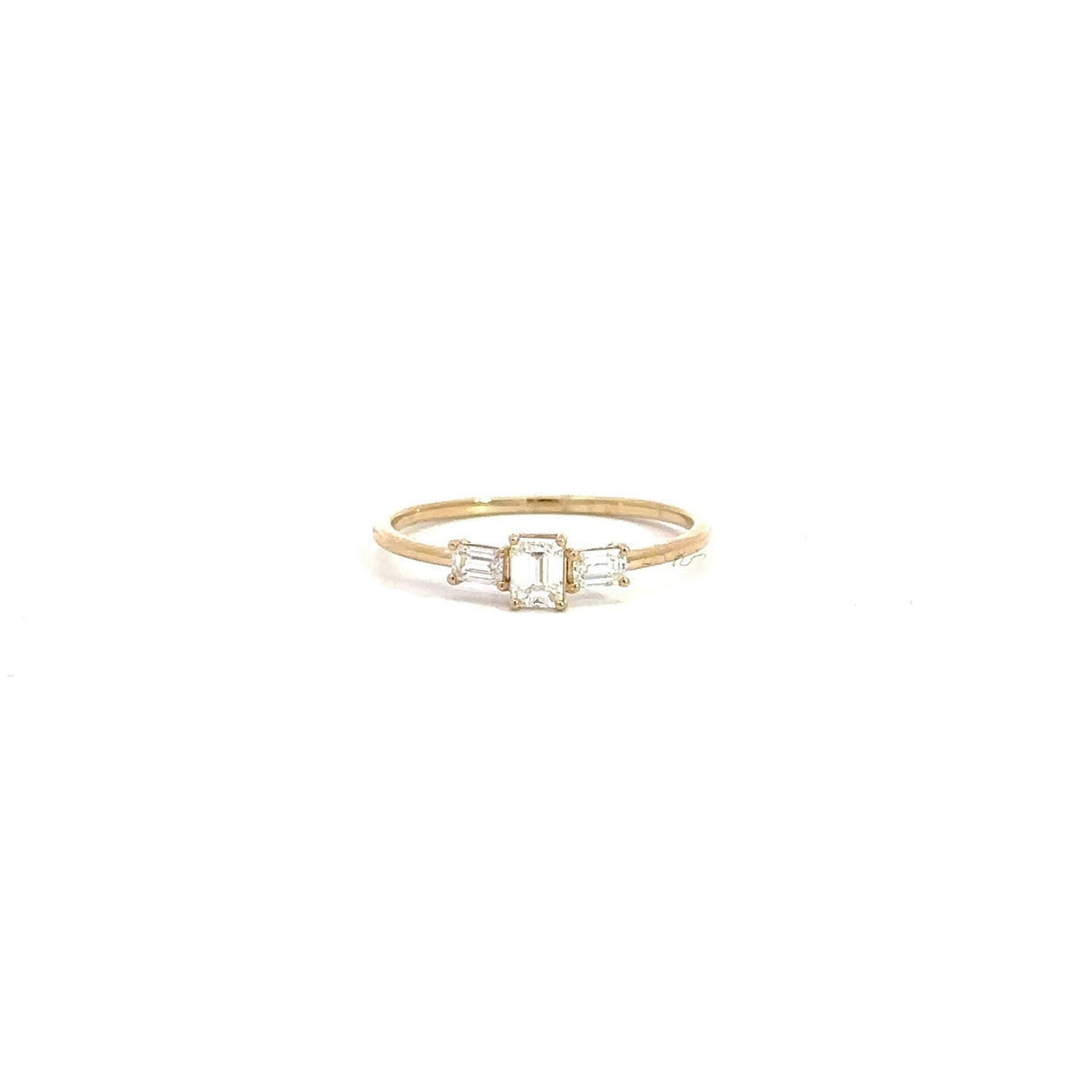Damen Diamantring 18kt (750 Gelbgold) - Juwelier BenjaminDamen Diamantring 18kt (750 Gelbgold)