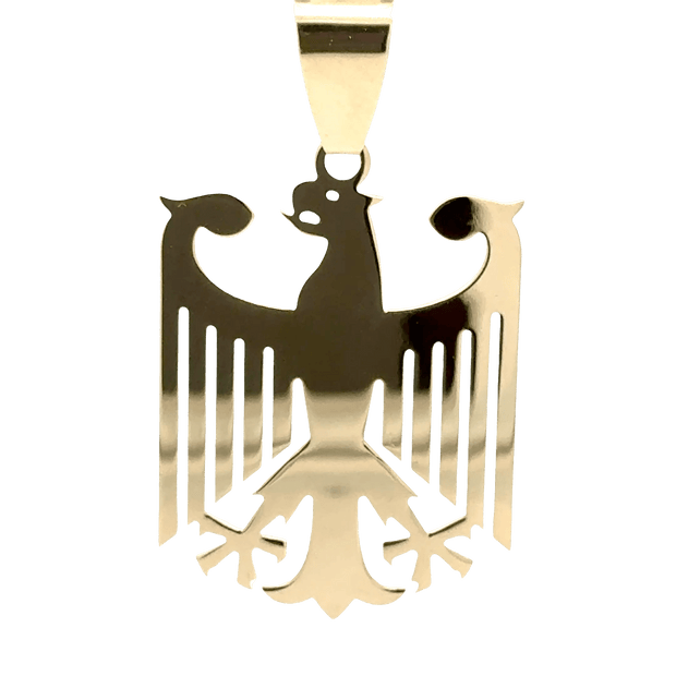 Deutschland Adler (6.5 cm) 14 kt (585 Gold) - Juwelier BenjaminDeutschland Adler (6.5 cm) 14 kt (585 Gold)