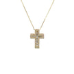 Diamant - Baguette Kreuz - groß - 18kt (750 Gold) - Juwelier BenjaminDiamant - Baguette Kreuz - groß - 18kt (750 Gold)